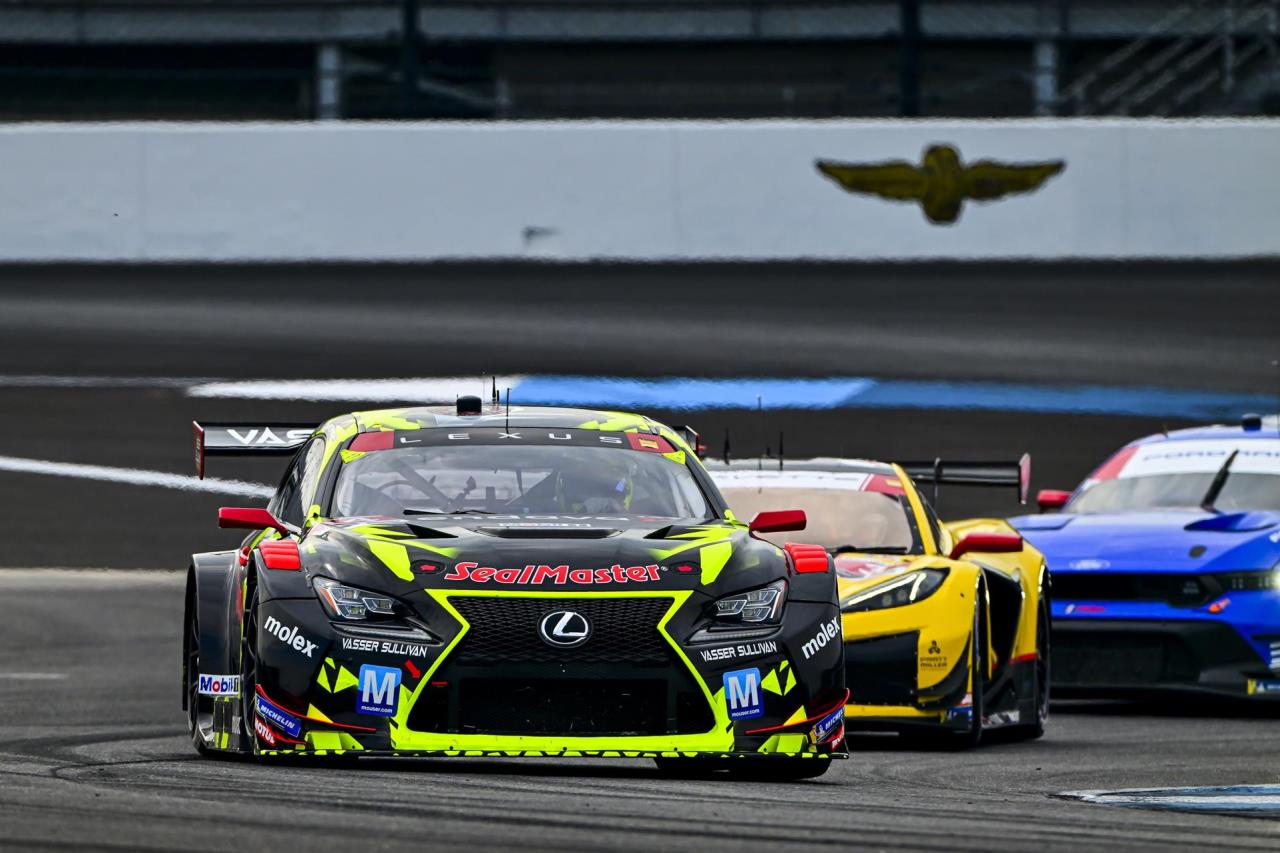 No. 14 Lexus RC F GT3 finishes fifth in Indianapolis