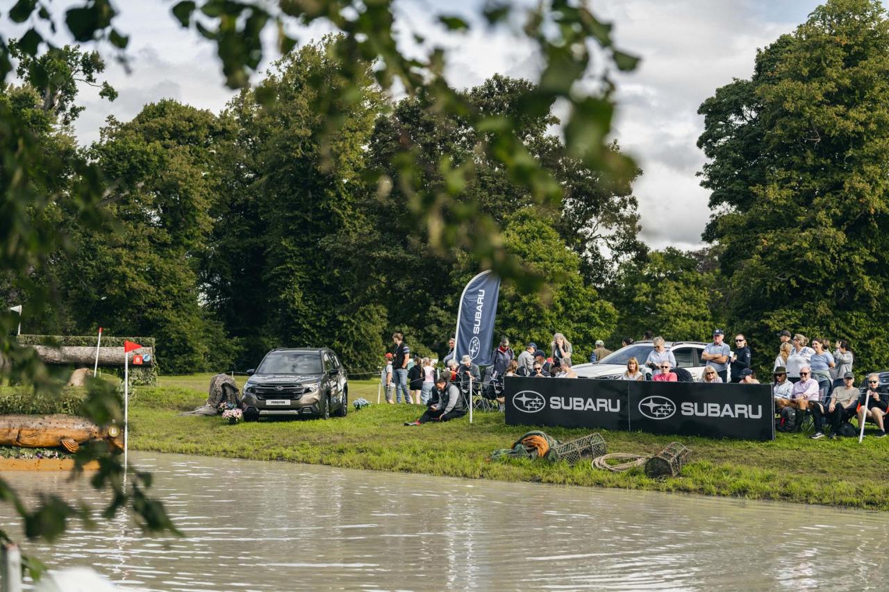 Subaru UK & Ireland in the field, at Scone Palace International Horse Trials 2026