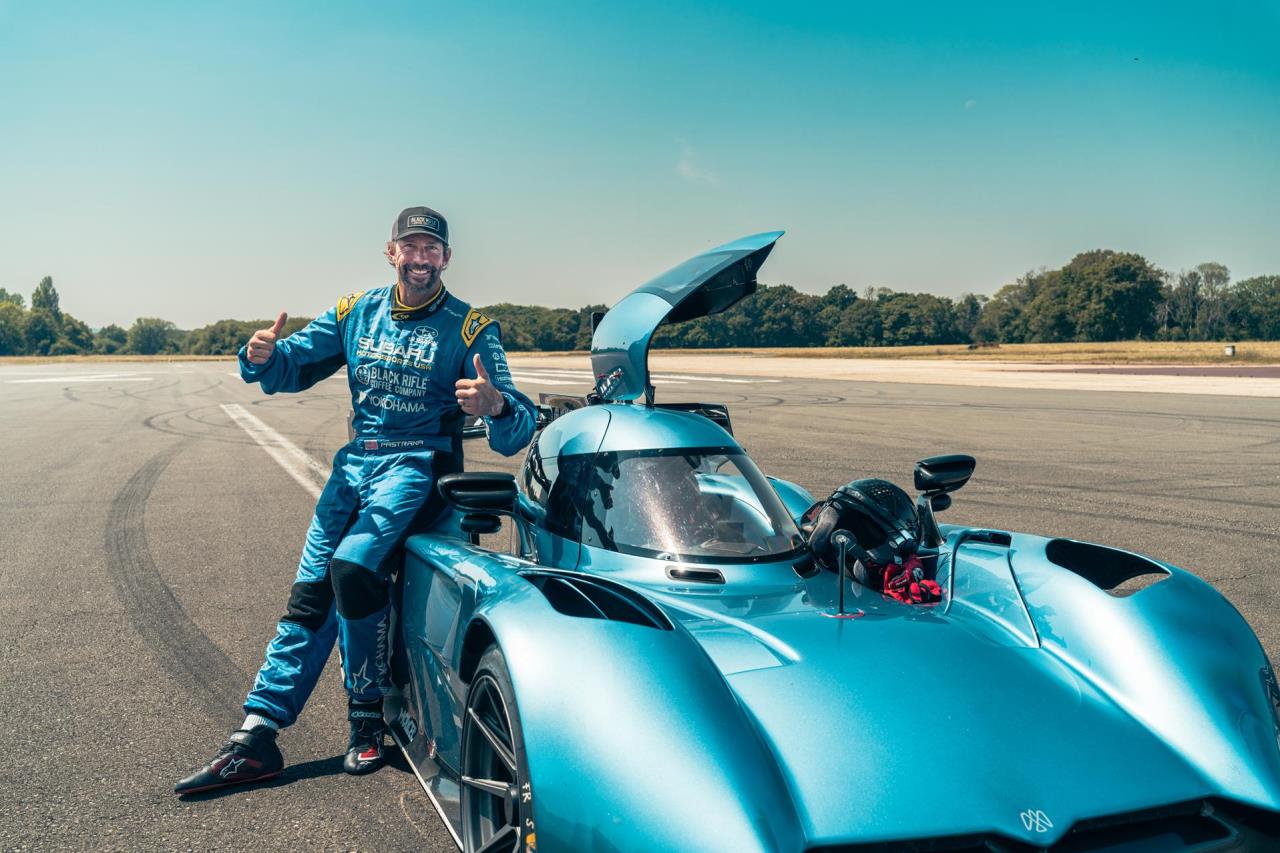 Travis Pastrana unleashes the McMurtry Spéirling prototype on track in new film