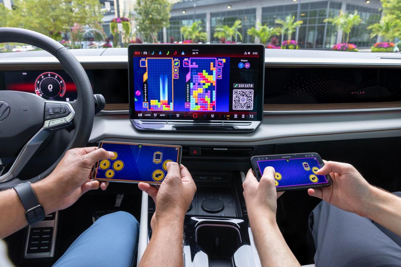 Volkswagen introduces AirConsole invehicle gaming for select model year 2027 vehicles