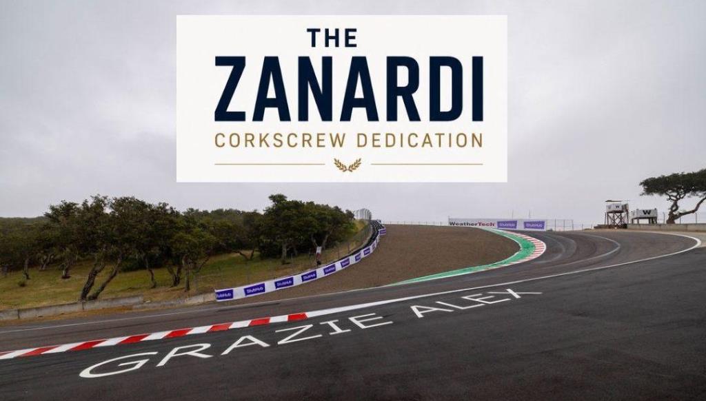 WeatherTech Raceway Laguna SECA to Officially Rename Iconic Corkscrew in Honor of Alex Zanardi
