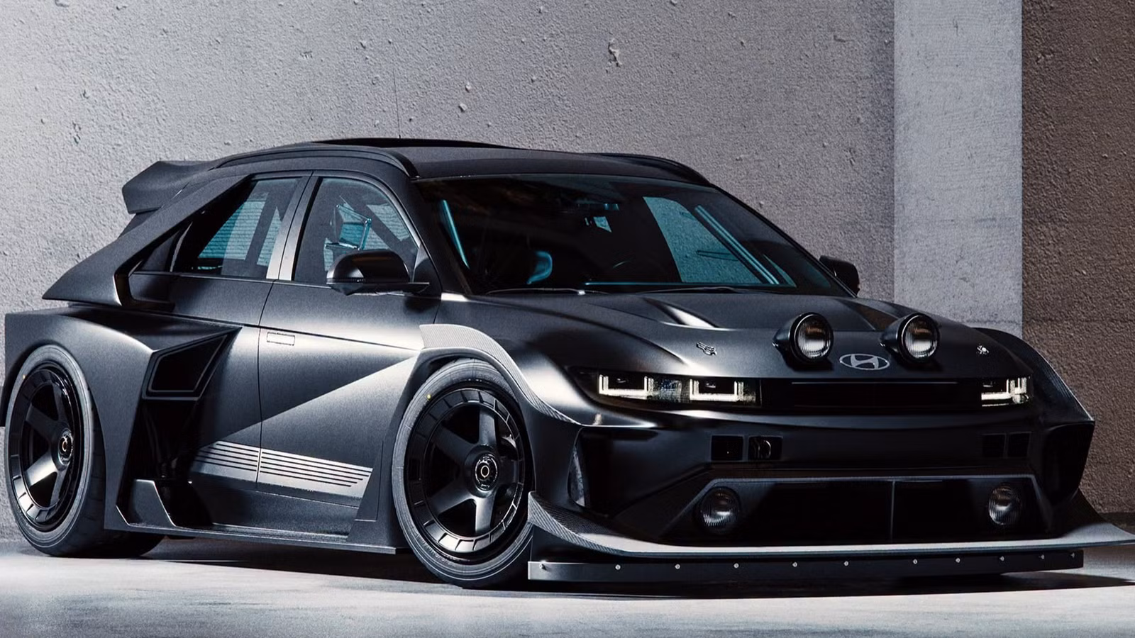 The Ioniq 5 N Has Been Reimagined As A Group B Monster With A WRC Engine