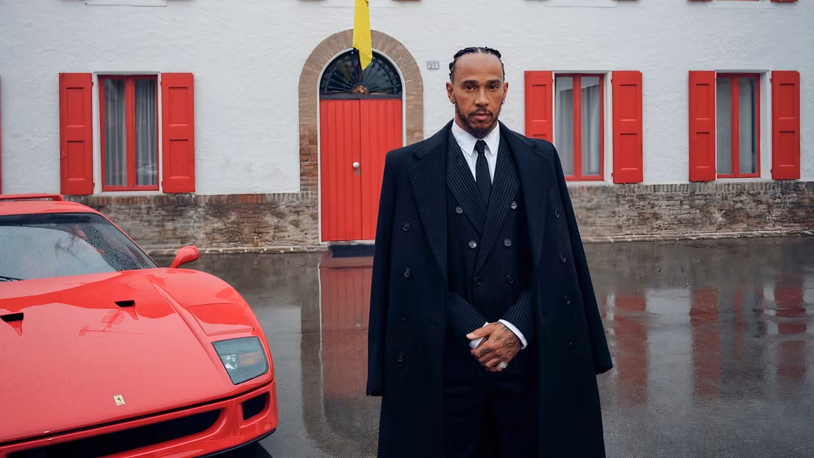 Lewis Hamilton Just Rescued A Ferrari F40 That Sat For Over 30 Years