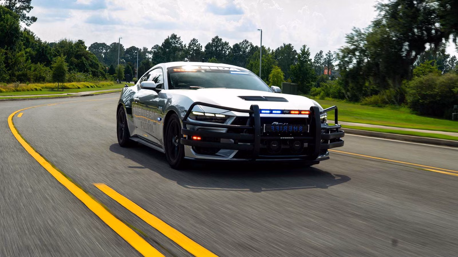 Steeda Builds Police Mustang SSV Ford Won't Make
