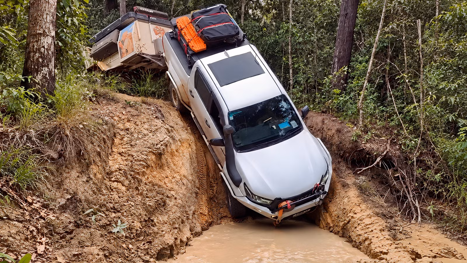 Toyota Hilux Versus Gravity Ends In Total Humiliation For Physics