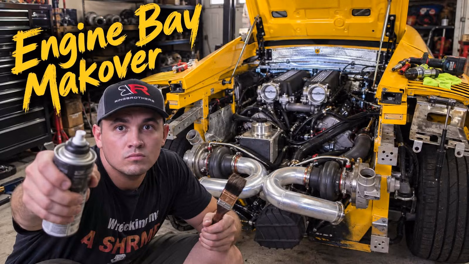 Can We Save This Disastrous Lamborghini Gallardo Engine Bay?