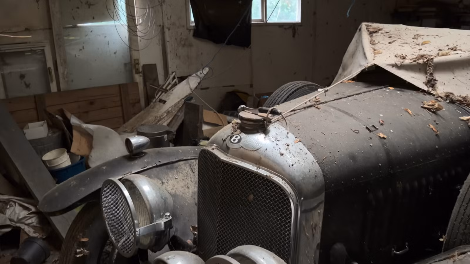 1928 Bentley 4½ Litre Barn Find Could Be Worth $1 Million