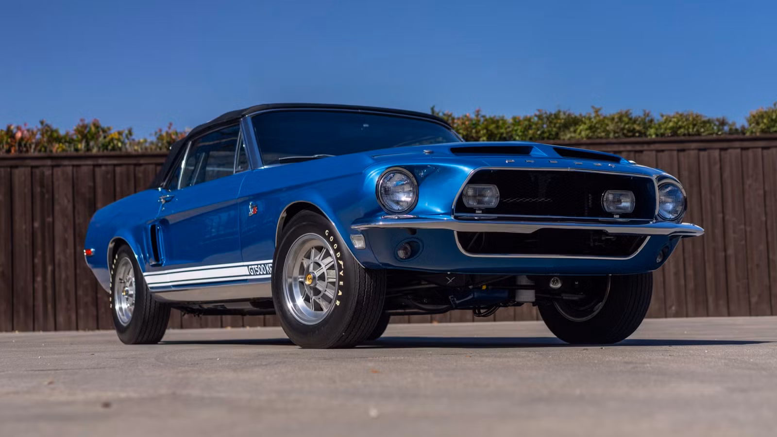 1968 Shelby GT500KR Convertible Sells For Record $385K