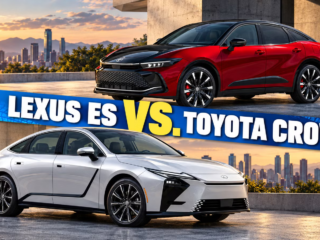 2026 Lexus ES 350h Vs. Toyota Crown: Is Luxury Worth The Extra?