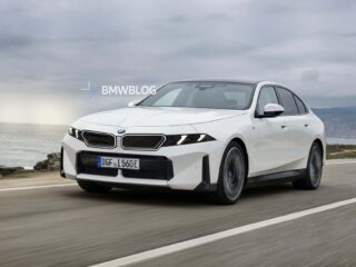 2028 BMW 5 Series Facelift Rendering Pairs Neue Klasse Lights With A Smaller, Illuminated Kidney Grille