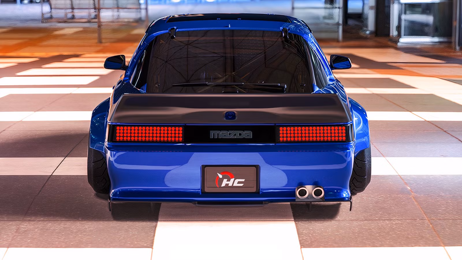 A 2028 Mazda RX-7 Design Returns As A Mustang-Killing Rotary Monster