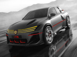New 805bhp Peugeot e-T16 concept reinvents '80s rally hero