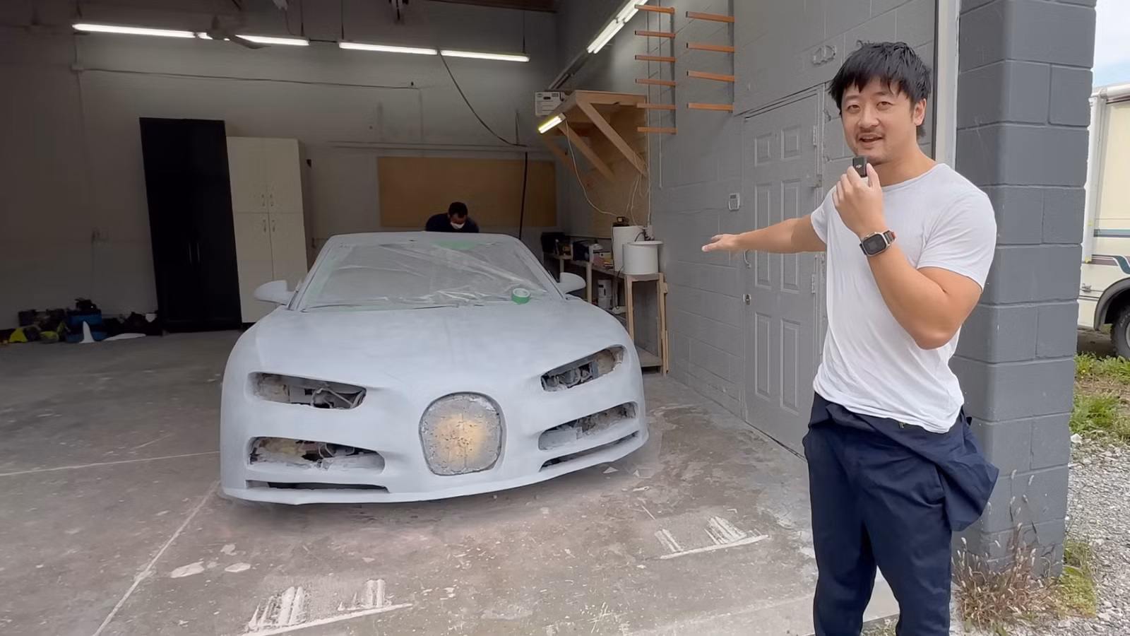 This DIY Bugatti Chiron Started Life In A Junkyard, And That's Exactly Where It Belongs