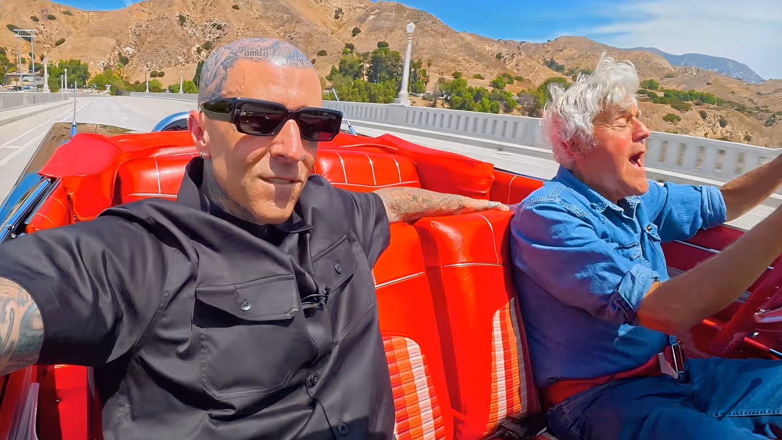 Jay Leno Floors Travis Barker’s 495-HP 1959 Impala And Wakes Up A Sleeping Bruiser