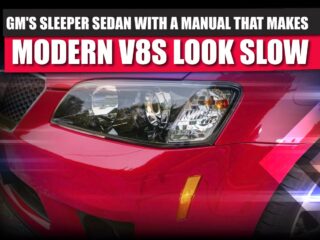 Pontiac G8 GXP: A Manual Transmission Sedan Too Fast For Its Time