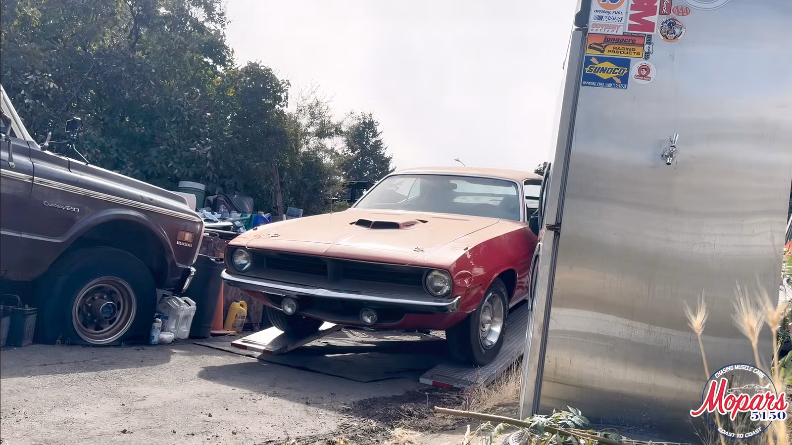 16-Year-Old Bought A New 1970 Hemi 'Cuda With Pocket Money, 56 Years Later Got Back At The Wheel