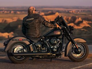 Harley Just Built A Postwar-Style Bobber With Cornering ABS And A Hidden Monoshock
