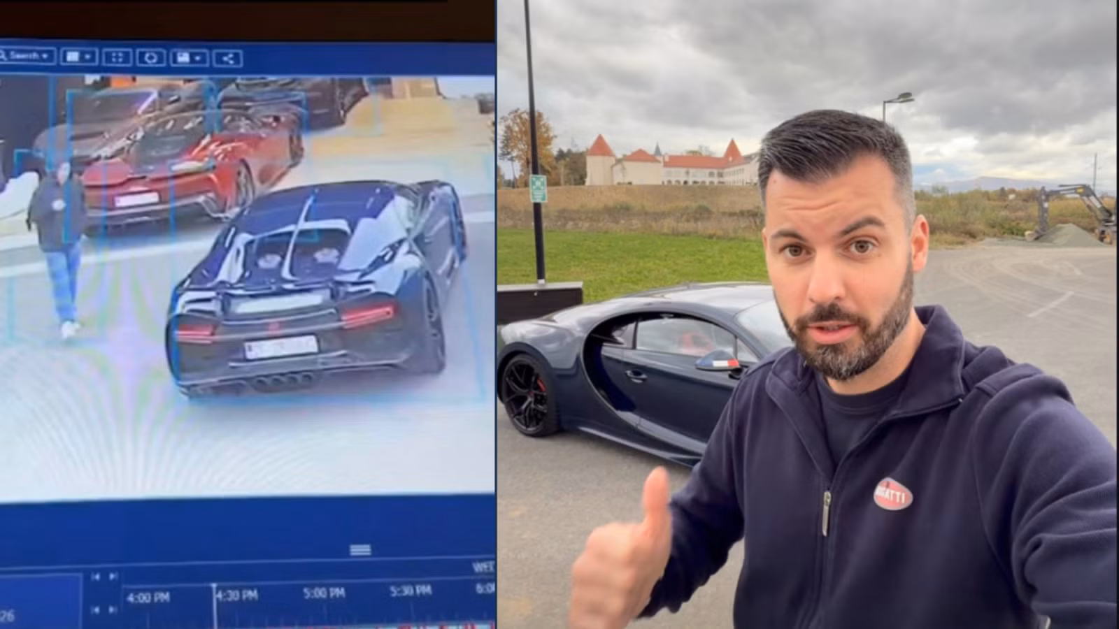 Bugatti CEO Wanted To Drive The Thief Home After Chasing His Stolen Chiron To Austria In A 911