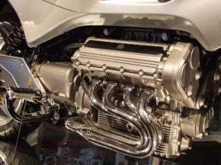 This Italian-Designed Motorcycle Came With A Tiny V8 Engine