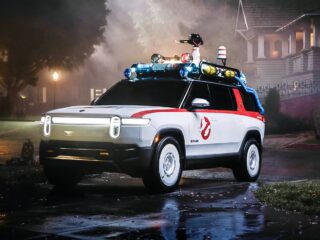 Rivian Is Turning Its EVs Into Ghostbusters Cars For Halloween