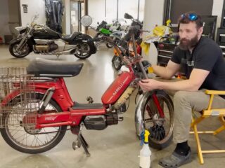 This $700 Vintage Italian Moped Changed One Man's Life, And Now It's Changing Another