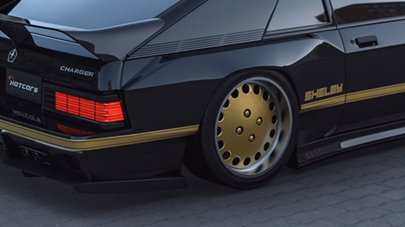 707 HP 1987 Shelby Charger Concept Turns “Goes Like Hell” Into “Goes Like Hellcat”