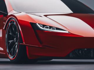 2028 Tesla Roadster Concept Ditches Rocket Thrusters For Mustang V8s