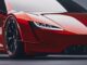 2028 Tesla Roadster Concept Ditches Rocket Thrusters For Mustang V8s