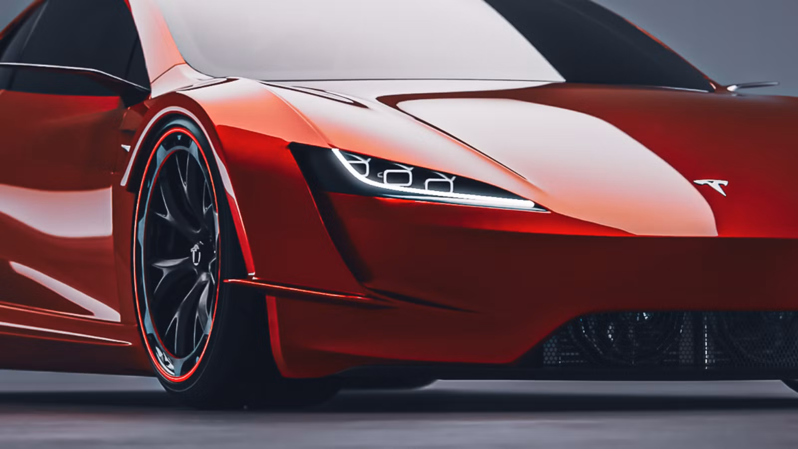 2028 Tesla Roadster Concept Ditches Rocket Thrusters For Mustang V8s