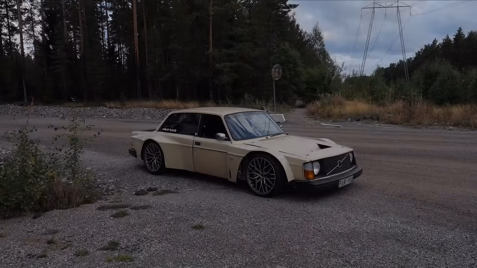 1975 Volvo 240 Hides Twin-Turbo Lambo V10, Keeps AWD
